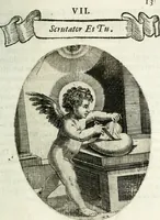 Picture 17 of 161 from Cardiomorpheoseos sive ex corde desumpta emblemata sacra (1645), leaf 24