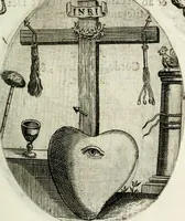 Picture 22 of 161 from Cardiomorpheoseos sive ex corde desumpta emblemata sacra (1645), leaf 30