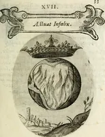 An illustration from Cardiomorpheoseos sive ex corde desumpta emblemata sacra (1645)