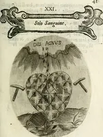 Picture 41 of 161 from Cardiomorpheoseos sive ex corde desumpta emblemata sacra (1645), leaf 52
