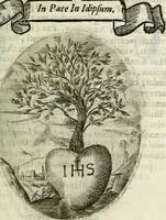 Picture 55 of 161 from Cardiomorpheoseos sive ex corde desumpta emblemata sacra (1645), leaf 74