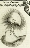 Picture 62 of 161 from Cardiomorpheoseos sive ex corde desumpta emblemata sacra (1645), leaf 82