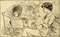 An illustration from Caricature. ed 1908 (1908)