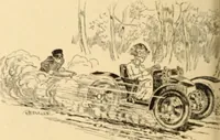 An illustration from Caricature. ed 1908 (1908)