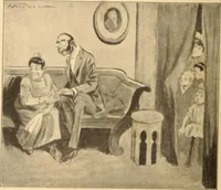 An illustration from Caricature. ed 1908 (1908)