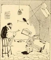An illustration from Caricature. ed 1908 (1908)