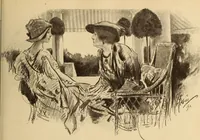An illustration from Caricature. ed 1908 (1908)