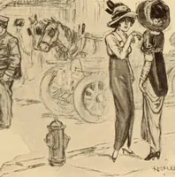 An illustration from Caricature. ed 1908 (1908)