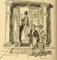 An illustration from Caricature. ed 1908 (1908)