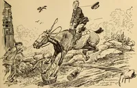 An illustration from Caricature. ed 1908 (1908)