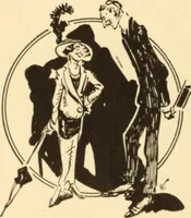 An illustration from Caricature. ed 1908 (1908)