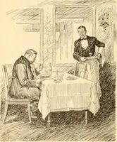 An illustration from Caricature. ed 1908 (1908)