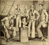 An illustration from Caricature. ed 1908 (1908)