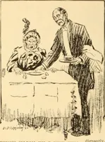 An illustration from Caricature. ed 1908 (1908)
