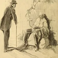 An illustration from Caricature. ed 1908 (1908)