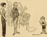 An illustration from Caricature. ed 1908 (1908)