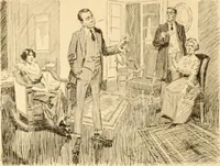 An illustration from Caricature. ed 1908 (1908)