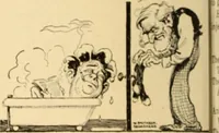 An illustration from Caricature. ed 1908 (1908)