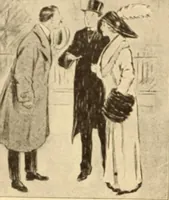 An illustration from Caricature. ed 1908 (1908)