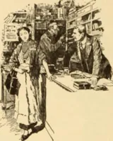 An illustration from Caricature. ed 1908 (1908)
