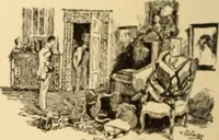 An illustration from Caricature. ed 1908 (1908)