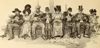 An illustration from Caricature. ed 1908 (1908)