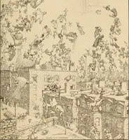 An illustration from Caricature. ed 1908 (1908)