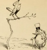 An illustration from Caricature. ed 1908 (1908)