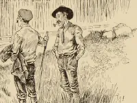 An illustration from Caricature. ed 1908 (1908)