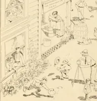 An illustration from Caricature. ed 1908 (1908)