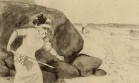 An illustration from Caricature. ed 1908 (1908)