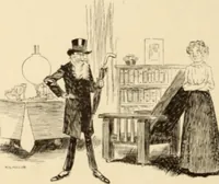 An illustration from Caricature. ed 1908 (1908)
