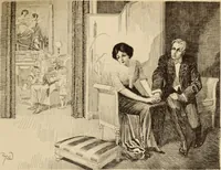 An illustration from Caricature. ed 1908 (1908)