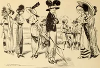 An illustration from Caricature. ed 1908 (1908)