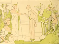 Picture 32 of 454 from Caricature. ed 1908 (1908), leaf 23
