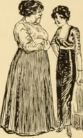 An illustration from Caricature. ed 1908 (1908)