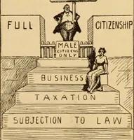 An illustration from Caricature. ed 1908 (1908)