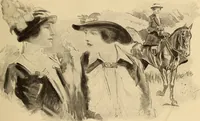 An illustration from Caricature. ed 1908 (1908)