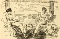 An illustration from Caricature. ed 1908 (1908)