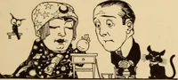 An illustration from Caricature. ed 1908 (1908)