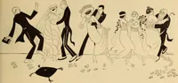 An illustration from Caricature. ed 1908 (1908)