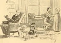 An illustration from Caricature. ed 1908 (1908)