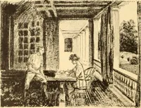 An illustration from Caricature. ed 1908 (1908)