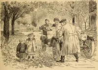 An illustration from Caricature. ed 1908 (1908)