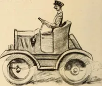 An illustration from Caricature. ed 1908 (1908)