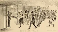 An illustration from Caricature. ed 1908 (1908)
