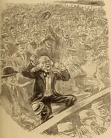 An illustration from Caricature. ed 1908 (1908)