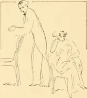 An illustration from Caricature. ed 1908 (1908)