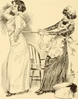 An illustration from Caricature. ed 1908 (1908)