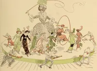 An illustration from Caricature. ed 1908 (1908)